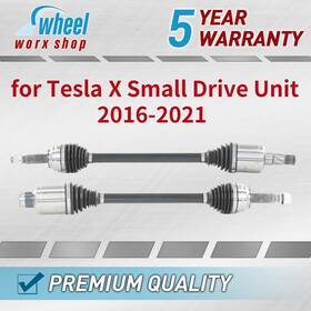 Ts86007 Trakmotive Front Left And Righ Cv Joint Axle For 2016-2020 2021 Tesla X Small Drive Unit