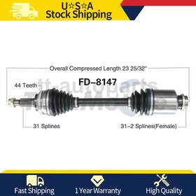 Ttau230626138174 Trakmotive Front Right Cv Axle Joint For Ford Edge 2013 2012 2011 2010 2009 2008 2007