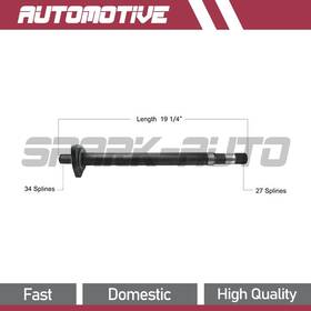 Tur20260131-046 Trakmotive Front Right Cv Intermediate Shaft Fits 2005 2006 2007 2008 Chevrolet Equinox