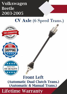 Vw8136 Trakmotive New Oe Front Right Cv Axle For 2003-2005 Volkswagen Beetle Lifetime Warranty