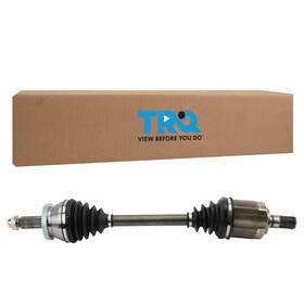 Trq 195591325615 Front Left Cv Axle Shaft Assembly Drivers Side Compatible With 2013-2016