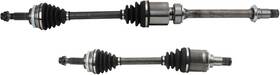 Csa36028 Trq Front Cv Axle Shaft Set For 2009-2010 Pontiac Vibe Toyota Corolla 09-13