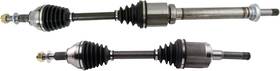 Csa57055 Trq Pair Front Cv Axle Shaft Assembly For Ford Escape 2013-2019 And Lincoln Mkz 2013