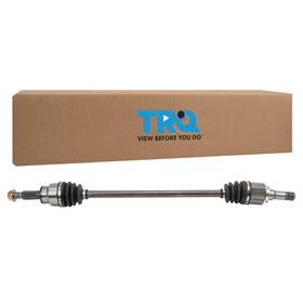 Csa58059 Trq Rear Right Cv Axle Shaft Steel Neoprene Boot Compatible With 2009-2017 F