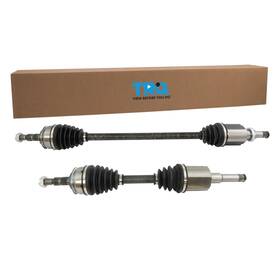 Csa70778 Trq Front Driver And Passenger Side Cv Axle Assembly Set 2 Piece Compatible With