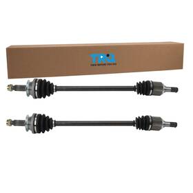 Csa76787 Trq Rear Driver And Passenger Side Cv Axle Assembly Set 2 Piece Compatible With