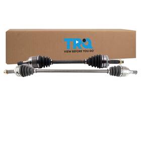 Csa77850 Trq Cv Axle Shaft Assembly Set Driver Passenger Side Compatible With 2010-2011 Kia