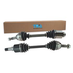 Csa82559 Trq Front Driver And Passenger Side Cv Axle Shaft Assembly Set Manual Transmissio