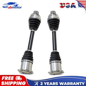 12m073083x2m0506 Ubmotor Pair Front Cv Axle Shaft For 2013-2018 Audi A6 A7 A8 Quattro S6 S7 S8 3.0l 4.0l
