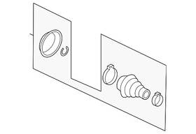 3c0-498-201 Volkswagen Genuine Inner Boot