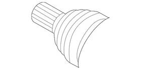 5qn-498-099-a Volkswagen Genuine Outer Joint Assembly