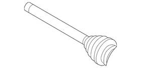 5qn-498-201-g Volkswagen Genuine 2021-2024 Tiguan - Inner Boot
