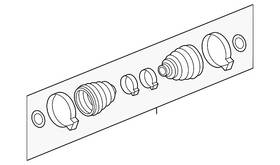 7p6-598-573 Volkswagen Genuine Boot Kit