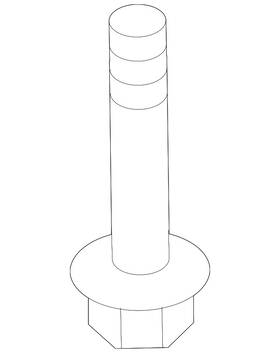 988982 Volvo Genuine Protect Plate Retainer