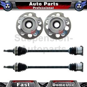 Suspm230219471485 Wjb Trakmotive Rear Cv Axle Joint Wheel Bearing For Toyota Sienna Awd 3.3l 2010 2009 2008 2007