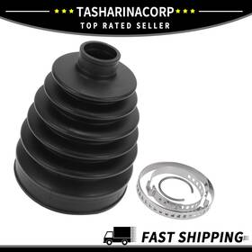 X Autohaux 31607608096 No.31607608096 Outer Cv Joint Boot Kit With Clamps For Bmw X3 11-17