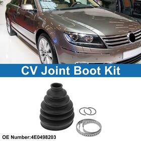 No.4e0498203 X Autohaux 4e0498203 Outer Cv Joint Boot Kit With Clamps For Volkswagen Phaeton 04006