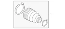 Genuine Nissan Cv Joint Boot Kit 39741-EA025. Fixed Price $68.87.