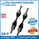 Oe Front Pair Left Right Cv Axle Shaft For 2004-12 Chevy Colorado Canyon Rwd 4WD. Fixed Price $243.09.