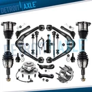 4WD Front Cv Axles Upper Control Arms Hub Kit For Silverado Sierra Suburban 1500. Fixed Price $431.23.
