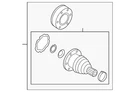 Genuine Volkswagen Inner Joint Assembly 5Q0-598-103-A. Fixed Price $316.68.