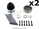 For Vw (1968-1991) Cv Joint Kit With Boot Rear Inner Outer (2) Gkn Loebro Oem. Fixed Price $243.70.