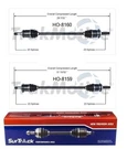 Pair Of Rear Cv Axle Shafts Surtrack Set For Honda Cr-v 2002-2006 4WD. Fixed Price $205.99.