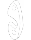 Genuine Nissan Cv Axle Retainer Plate 39776-3JA0A. Fixed Price $82.20.