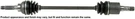 Cardone Reman Cv Axle Assembly P 60 7264. Fixed Price $71.50.