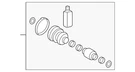 Genuine Hyundai Cv Joint Boot Kit 49543-J9200. Fixed Price $66.50.