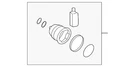Genuine Hyundai Inner Boot 49583-C1350. Fixed Price $64.93.