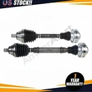 For 2009-18 Audi Quattro Tts 2.0L L4 Awd Front Pair Cv Axle Shaft Joint Assy. Fixed Price $315.66.