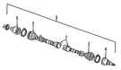 Genuine Ford Shaft & Joint Assembly F7CZ-3B436-AA. Fixed Price $244.58.