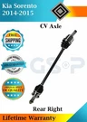 Gsp Oem Rear Right Cv Axle For 2014-2015 Kia Sorento 2.4L 3.3L Lifetime Warranty. Fixed Price $155.04.