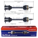 Surtrack Pair Set Of 2 Front Cv Axle Shafts For Toyota Previa Awd 1991-1997. Fixed Price $176.95.