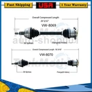 Trakmotive Front Driver Passenger Side Cv Axle Joint For Volkswagen Golf 2003. Fixed Price $258.43.