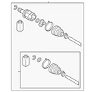 Genuine Mitsubishi Cv Joint Kit 39218W270P. Fixed Price $359.65.
