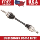 Front Left Cv Axle Shaft Fits 2.0L 2WD 2002-04 2005 2006 2007 Mitsubishi Lancer. Fixed Price $106.88.