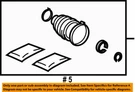 04438-04050 Toyota Boot Kit, Front Drive Shaft Inboard Joint, Rh 0443804050, New. Fixed Price $86.86.