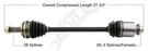 Apdty 143612 Cv Axle Shaft With Inner & Outer Boots Joints Fits Rear Right. Fixed Price $175.77.