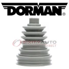 Dorman Inner Cv Joint Boot Kit For 1999-2002 Daewoo Leganza Driveline Axles Nx. Fixed Price $40.70.
