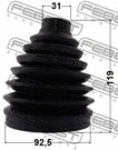Febest 2007-2018 Mitsubishi Outlander Boot Outer Cv Joint Kit 0417P-CW6. Fixed Price $49.00.