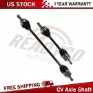 2PCS Front Complete Cv Axle Assembly For Honda Accord Acura Cl Fwd Auto Trans 97. Fixed Price $244.52.