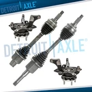 Front Steering Knuckles Wheel Hub Bearings Cv Axles For Escape Tribute Mariner. Fixed Price $278.93.