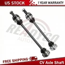 2PCS Rear Complete Cv Axle Shaft For Bmw X3 2.5L L6 Awd Manual Trans 2004-2010. Fixed Price $374.29.
