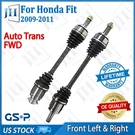 Oe Front Pair Left Right Cv Axle Shaft Set For 2009 10 11 Honda Fit L4 Fwd Auto. Fixed Price $207.94.