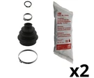 For Volkswagen/audi 2000-2009 Cv Joint Boot Kit Rear Outer (2) Febi Bilstein. Fixed Price $63.70.