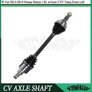 Front Left Lh Axle Joint Assembly For Nissan Sentra Automatic Cvt 2013-2019. Fixed Price $119.99.