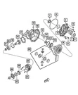 Genuine Mopar Differential Bearing Retaining Ring/shim 5161709AA. Fixed Price $17.36.