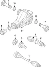 Genuine Audi Outer Cv Joint Boot 80A-598-203. Fixed Price $64.06.